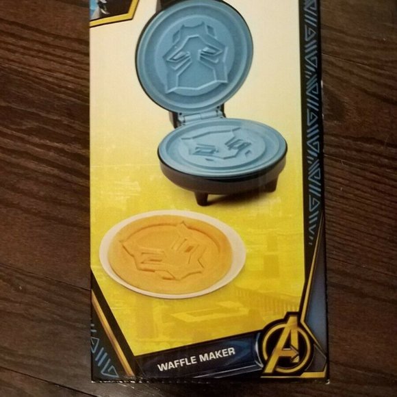 black panther waffle maker